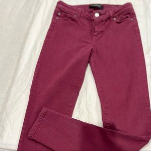 Liverpool “The Skinny” berry color